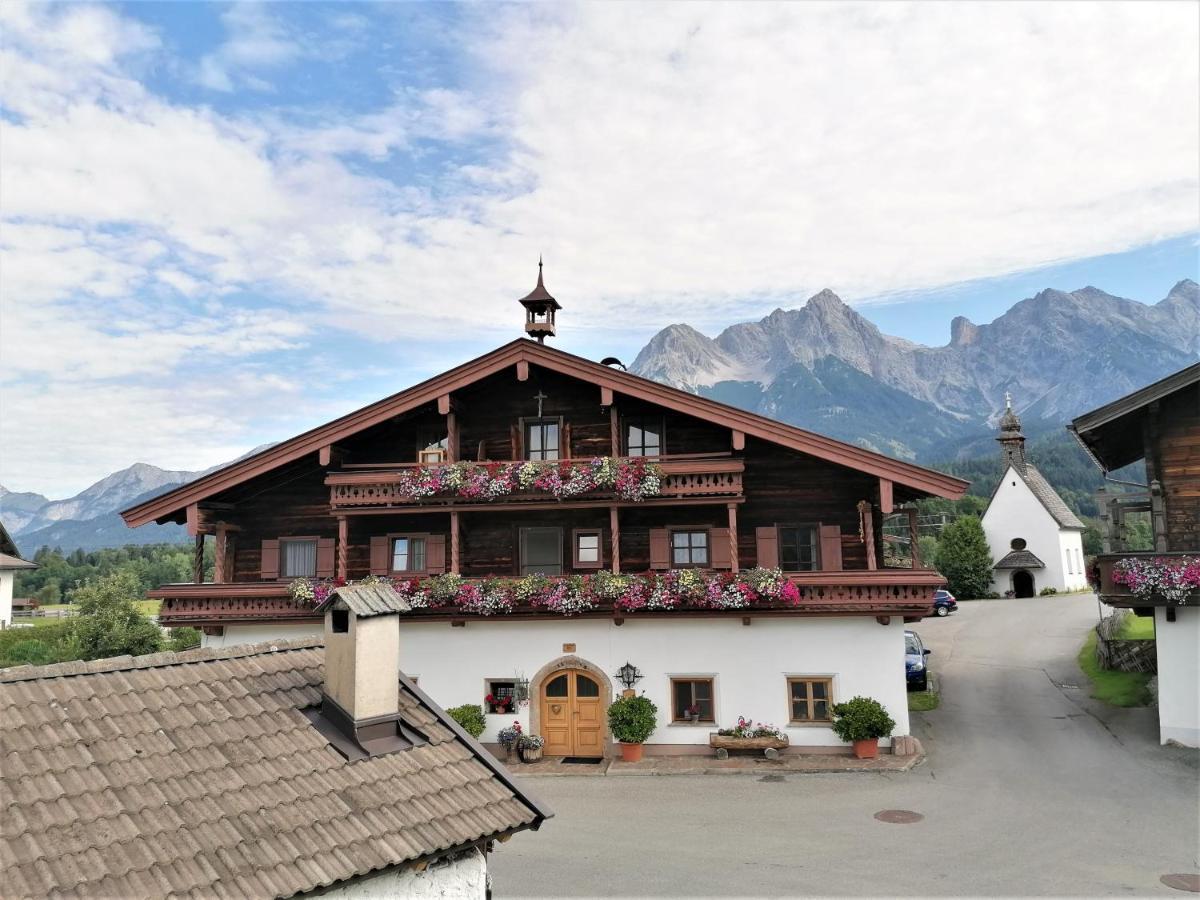 Апартаменты Unterlettlhof Зальфельден Экстерьер фото